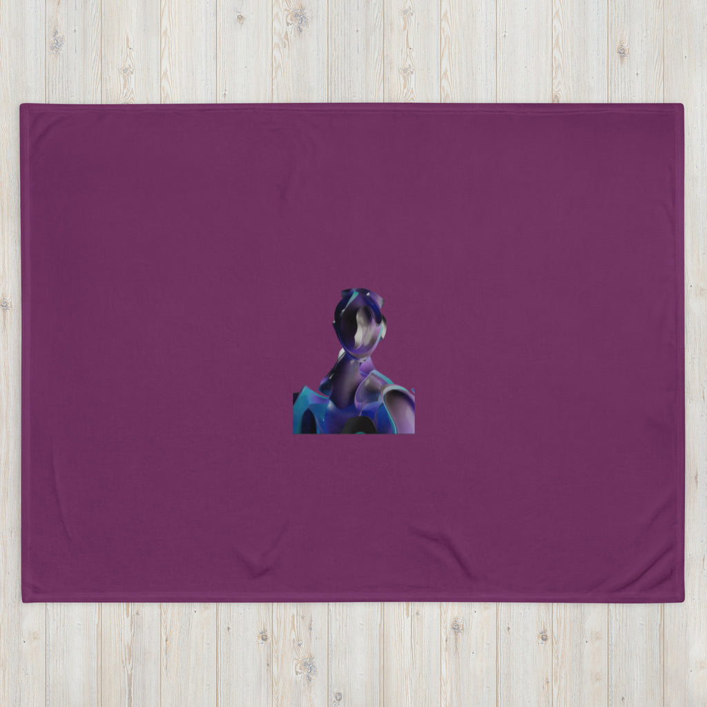 Throw Blanket - Purple Dude