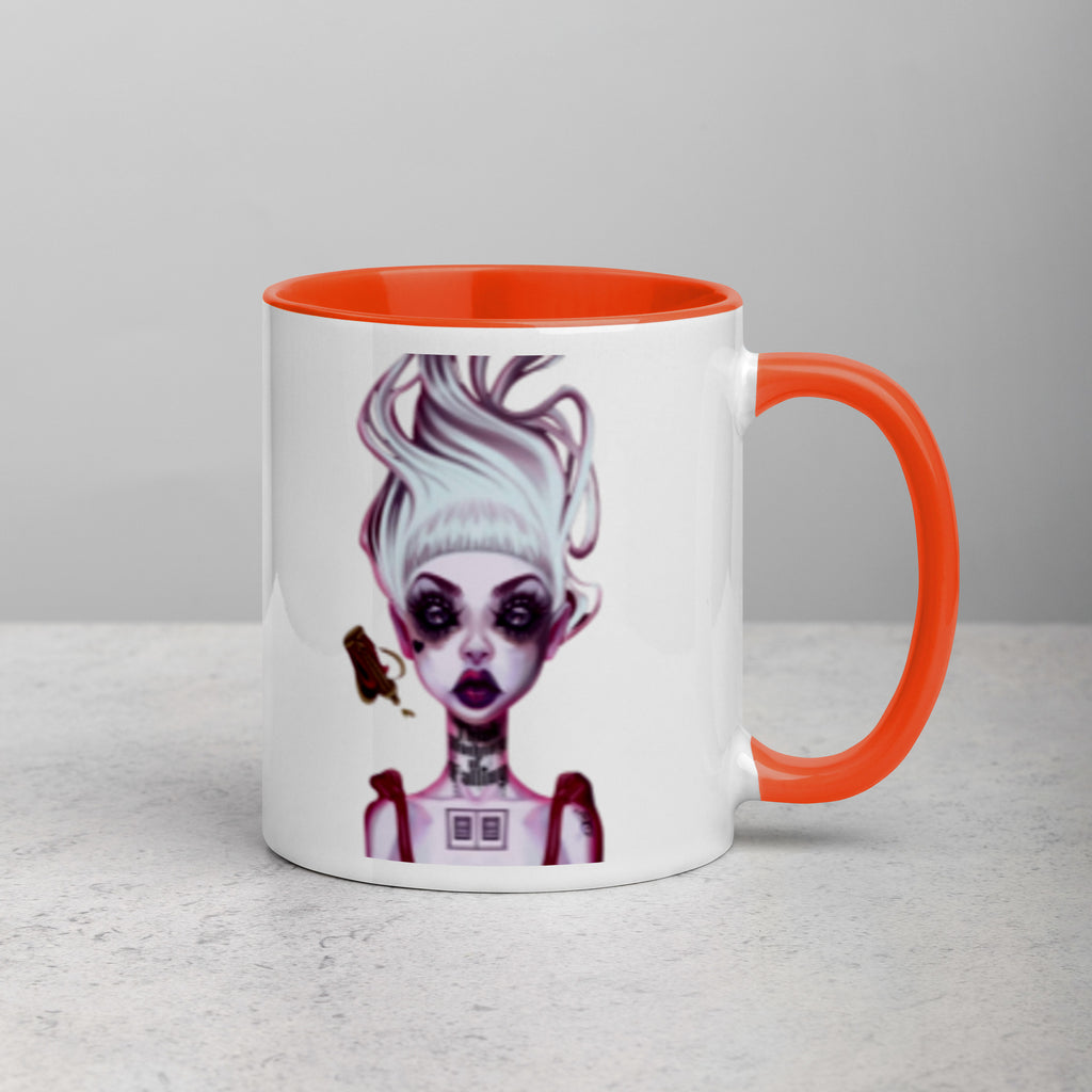 Mug with Color Inside - Things are rough