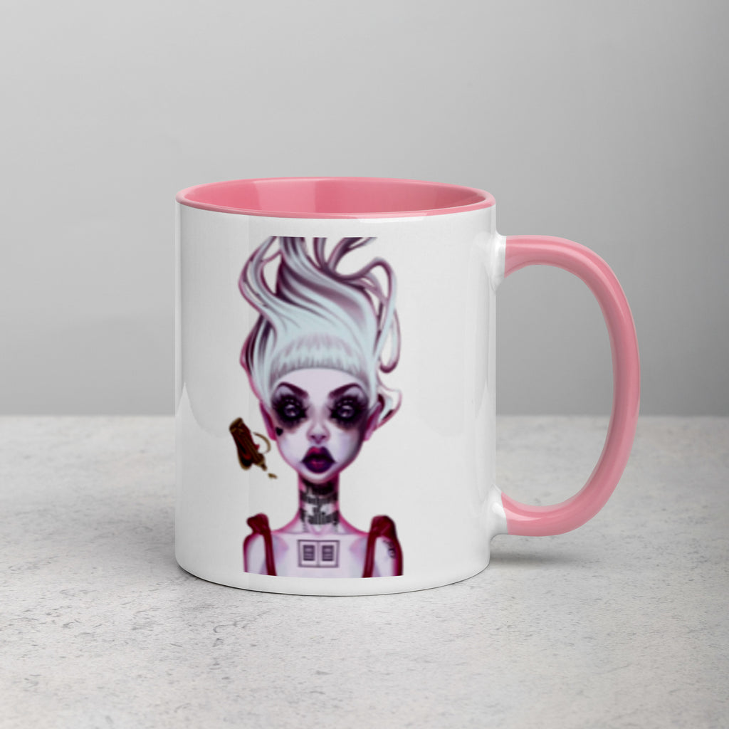 Mug with Color Inside - Things are rough