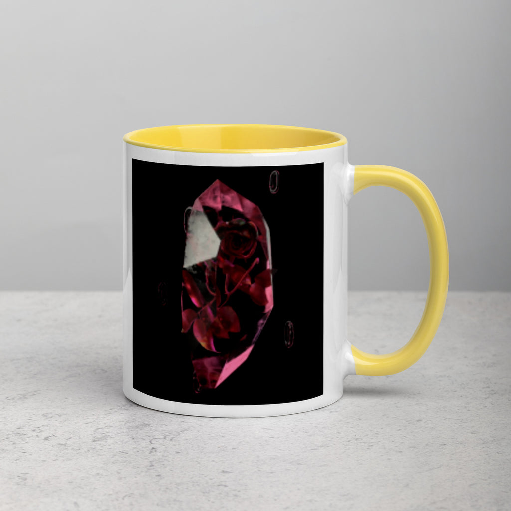 Mug with Color Inside - Red crystal