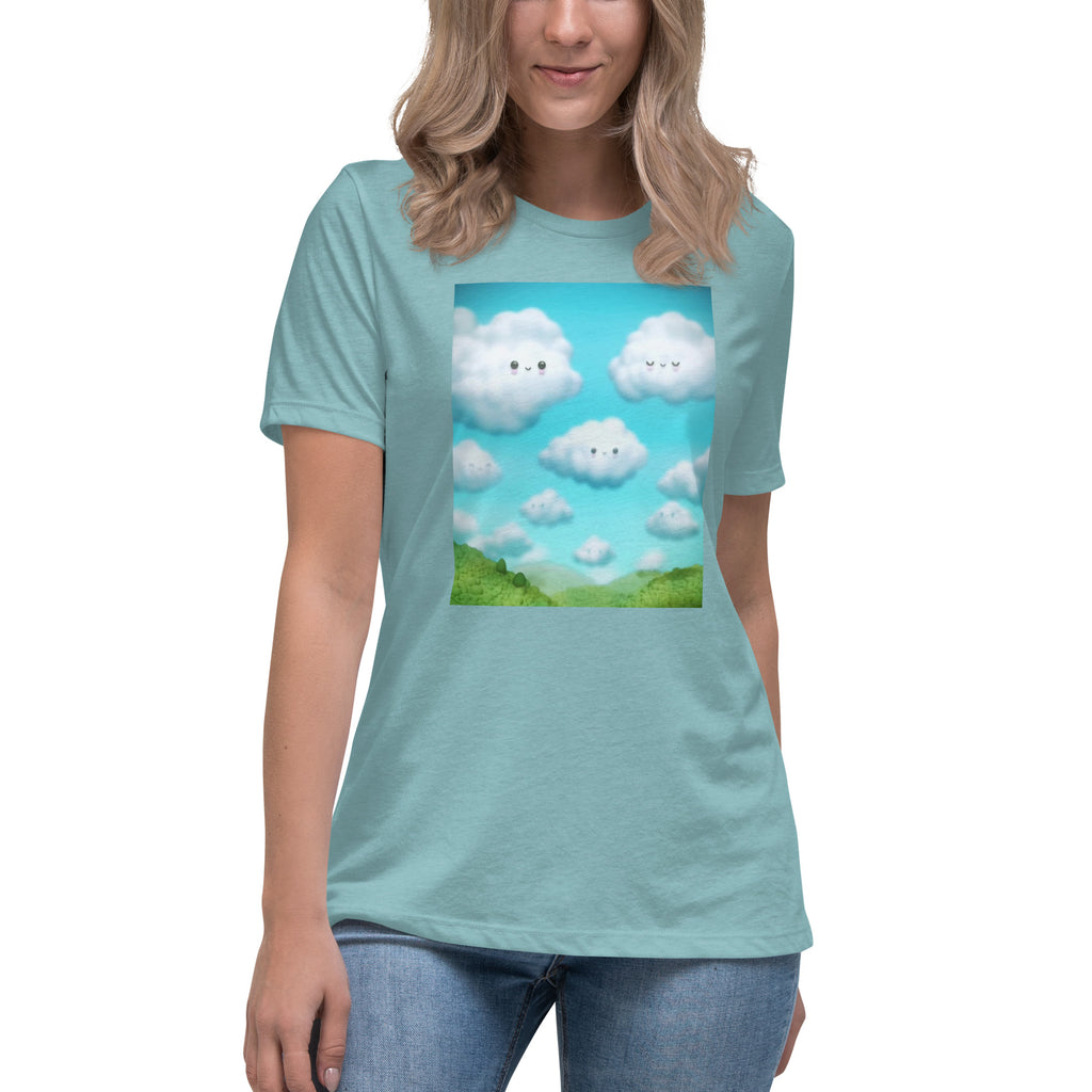 Women's Relaxed T-Shirt - Friendly skies