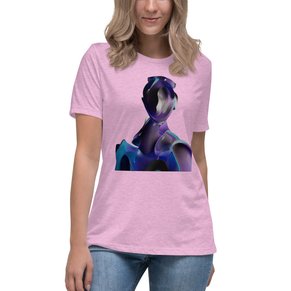 Women's Relaxed T-Shirt - Purple Dude