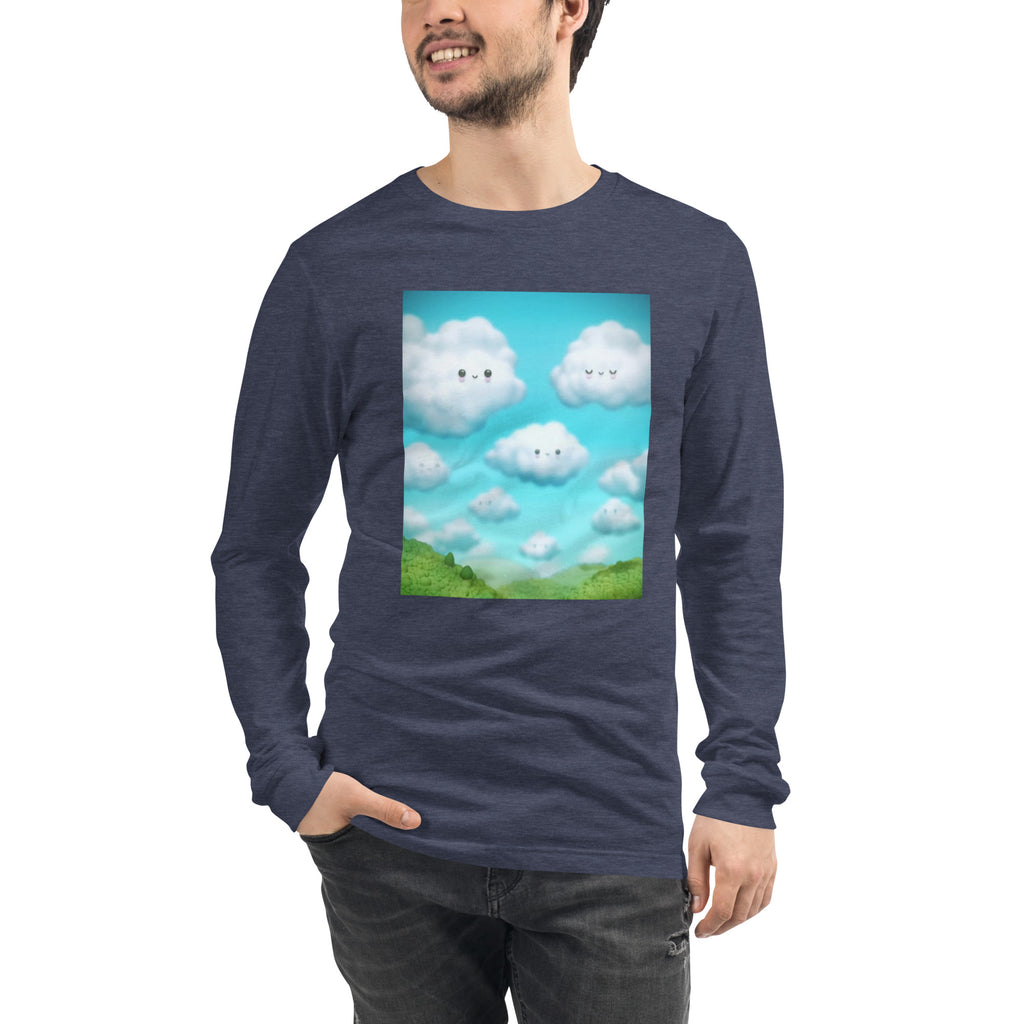 Unisex Long Sleeve Tee - Friendly skies