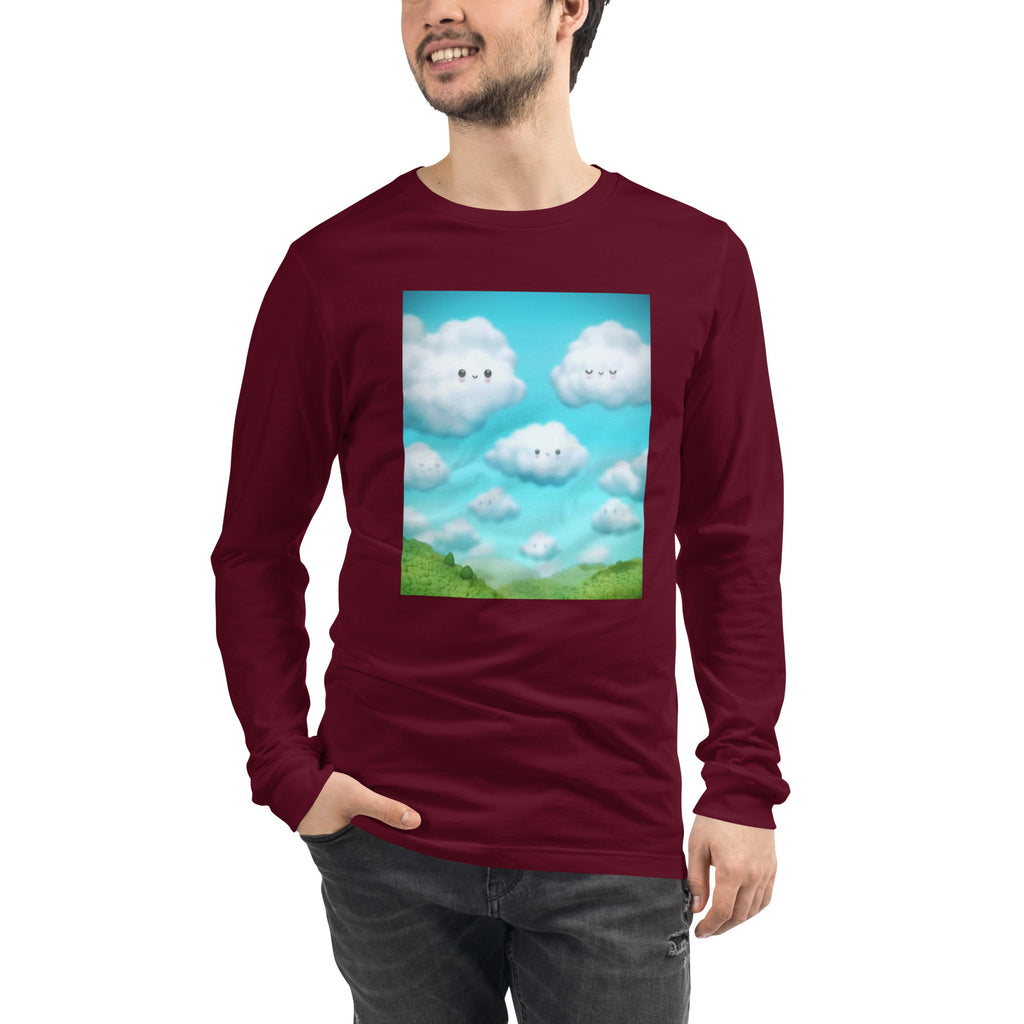 Unisex Long Sleeve Tee - Friendly skies