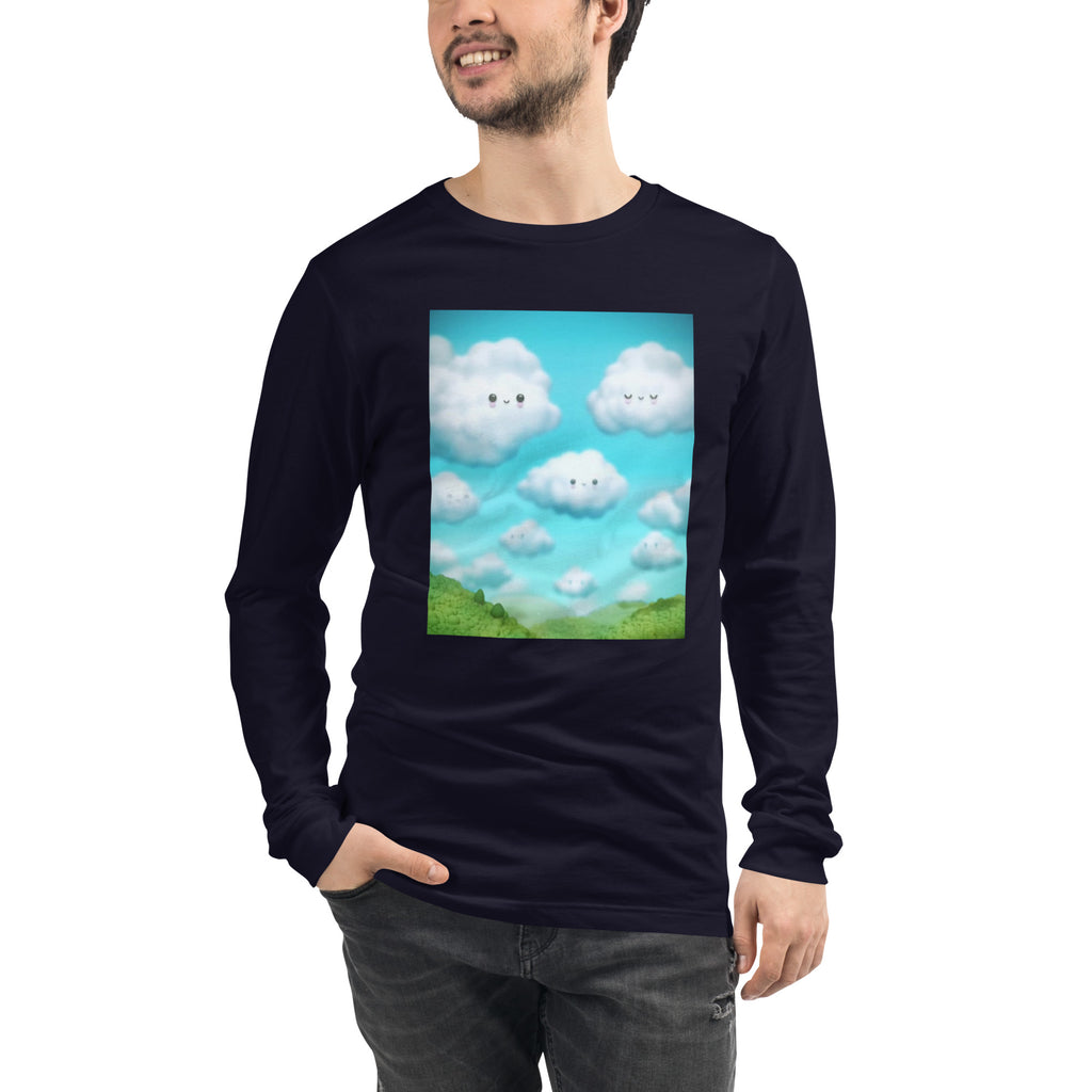 Unisex Long Sleeve Tee - Friendly skies