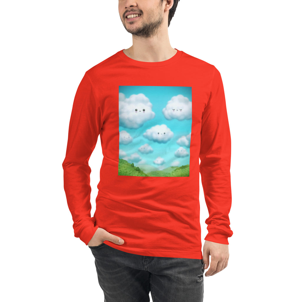 Unisex Long Sleeve Tee - Friendly skies