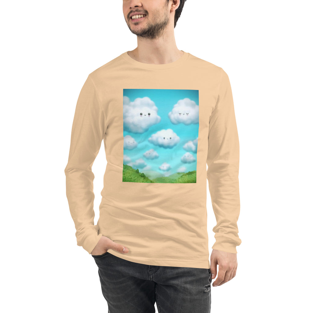 Unisex Long Sleeve Tee - Friendly skies